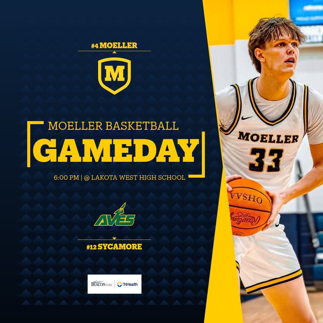 OHSAA STATE PLAYOFFS!!! #GoBigMoe 

🏀 #12 Sycamore Aviators
📍 Lakota West High School 
⏰ 6:00 PM
🎟️ ohsaa.org/tickets
📻 letsgobigmoe.com