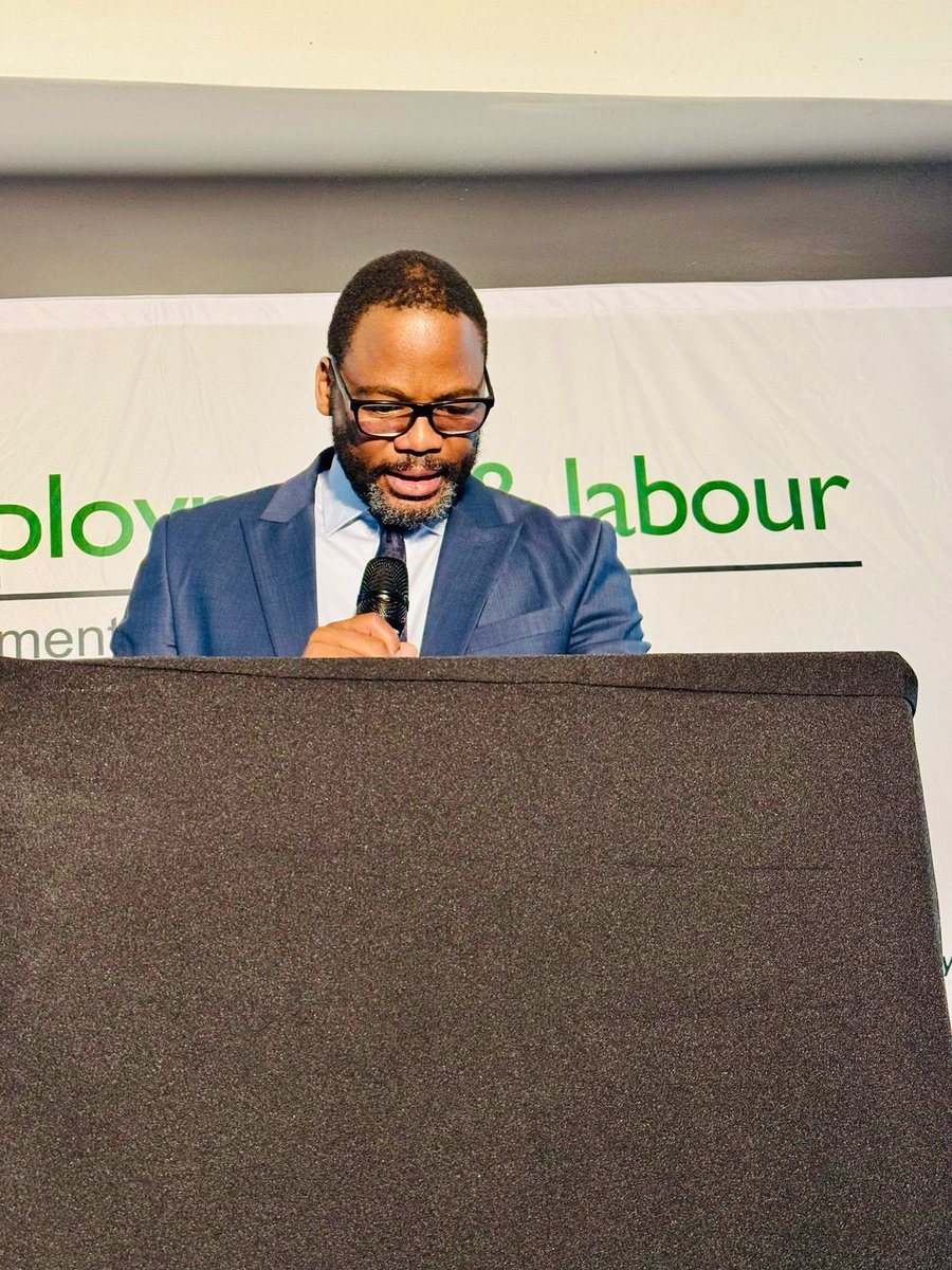 DmJomo's tweet image. Today addressing the National Occupational Health and Safety Conference of 2025 taking place from today until Friday, 28 of February 2025 in Klerksdorp, North West. 

Attended by OHS Specialist, Business and Organized Labour within the Iron &amp;amp; Steel Sector.

#GovZAUpdates
#yazini