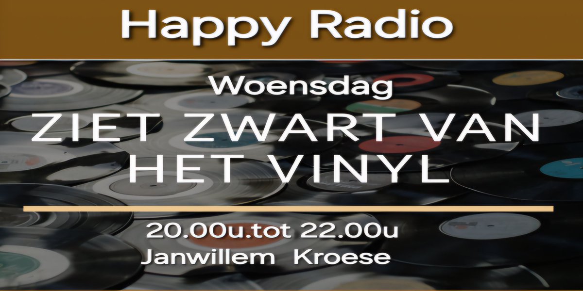 jwkroese's tweet photo. Vanavond  Ziet Zwart van het Vinyl 
met 3 platen  van bepaald jaar en nieuws 
tranentrekker ,12incen een vergetenplaat .
verzoekjes kun je ook aan vragen 
https://t.co/CfO8It5z7h https://t.co/dASWF94OV2