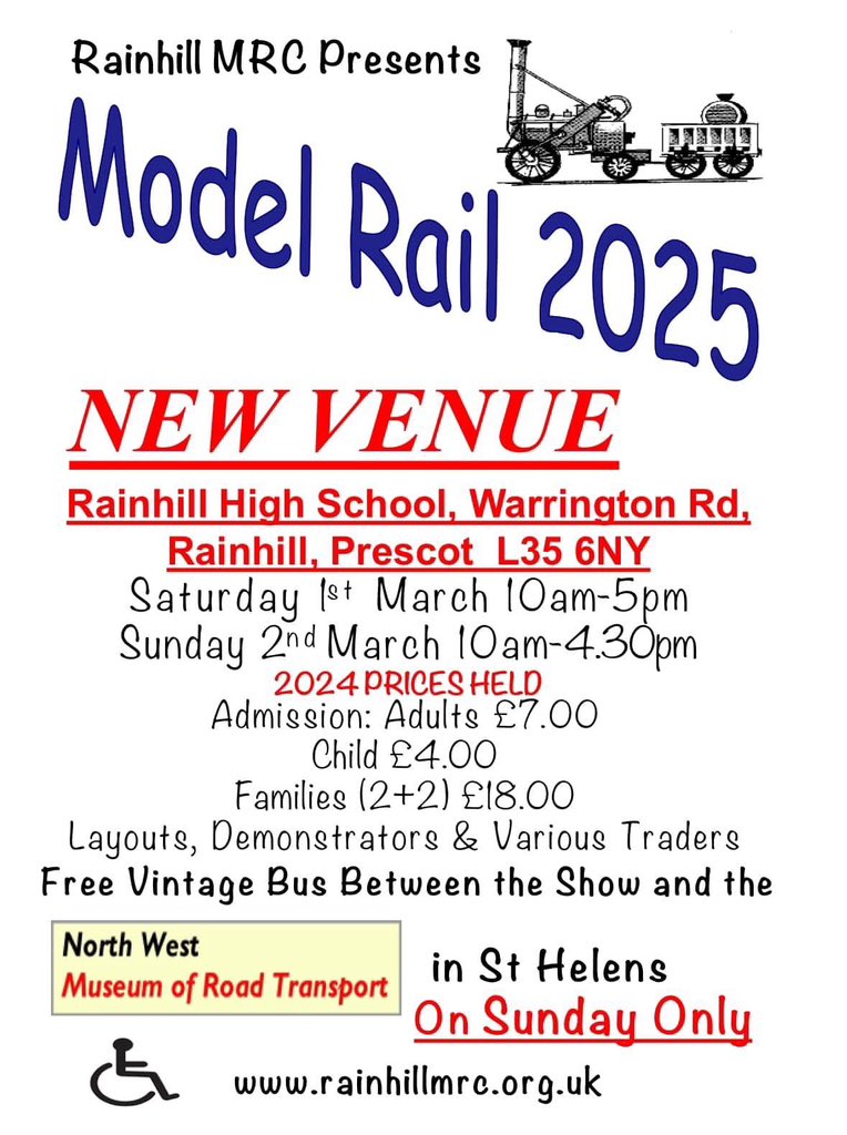 class502's tweet image. This coming Saturday and Sunday we will be taking our 502 stall to the Rainhill model railway exhibition. A great show for all the family and well worth a visit, see you there