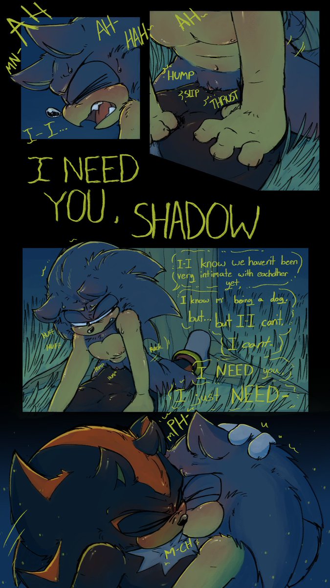 🧵 I FINISHED IT !!!! (happy late valentines day y'all <3)
(1/2)

#sonadow #sonadownsfw #sonicnsfw