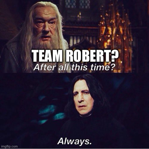 #TeamRobert