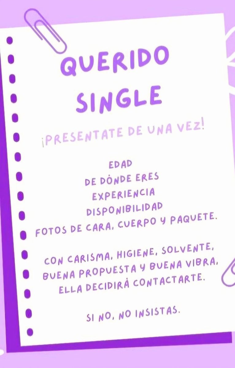 Más claro ni el agua jejej