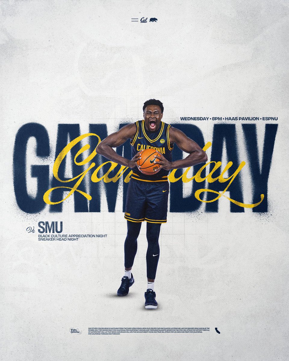 Hoopin’ in Haas tonight! 🤙

ℹ️ » linktr.ee/calbasketball

#GoBears
