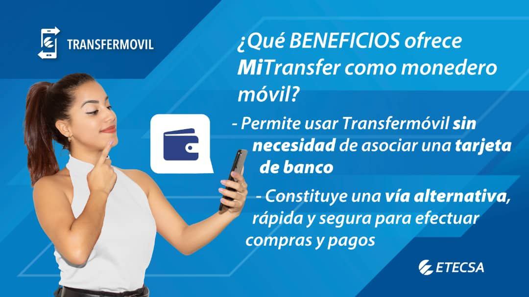 cmariagrm's tweet photo. Si no posees tarjeta 💳 bancaria, puedes usar el #MonederoMóvil para pagar, de forma rápida y segura 🔐, usando solo tu teléfono 📱 
✅Regístrate accediendo a MiTransfer / Configuración / Registrarse.
✅Proporciona tu número de identificación y un PIN
@BorgesOlivero @ETECSAGranma https://t.co/oWimmC9GrD