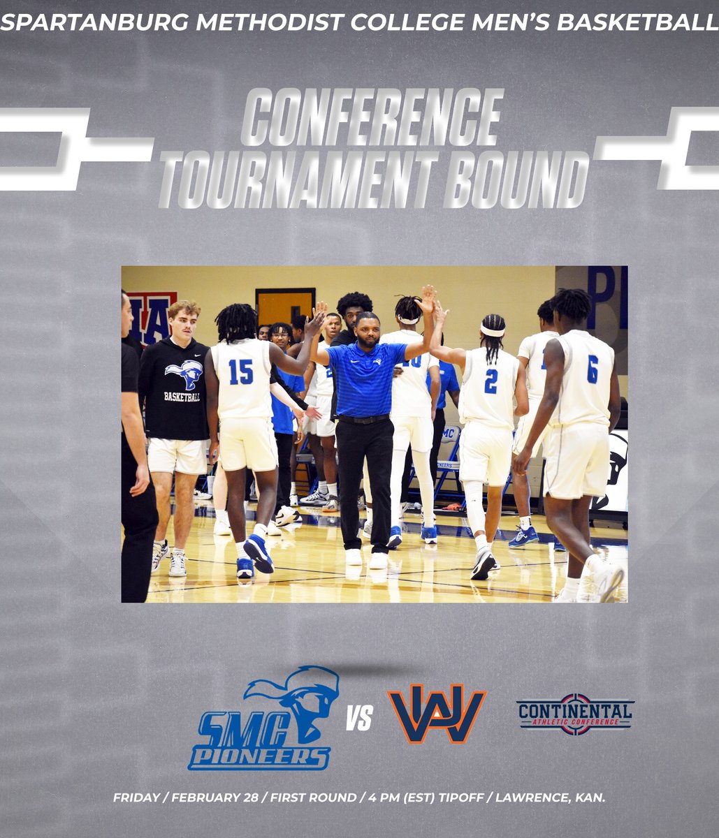 SMC PIONEERS (@gosmcpioneers) on Twitter photo 🅷🅸🆂🆃🅾🆁🆈: Did you know in its first year of NAIA play, <a href="/SMCPIONEERSWBB/">SMC Women's Basketball</a> and <a href="/GOSMCBASKETBALL/">Spartanburg Methodist College - Men’s Basketball</a>
have qualified for the upcoming <a href="/CAC_SportsNAIA/">Continental Athletics</a>
Men's and Women's Basketball Tournaments? #RollNeers #NAIAHoops 🅷🅸🆂🆃🅾🆁🆈: Did you know in its first year of NAIA play, <a href="/SMCPIONEERSWBB/">SMC Women's Basketball</a> and <a href="/GOSMCBASKETBALL/">Spartanburg Methodist College - Men’s Basketball</a>
have qualified for the upcoming <a href="/CAC_SportsNAIA/">Continental Athletics</a>
Men's and Women's Basketball Tournaments? #RollNeers #NAIAHoops