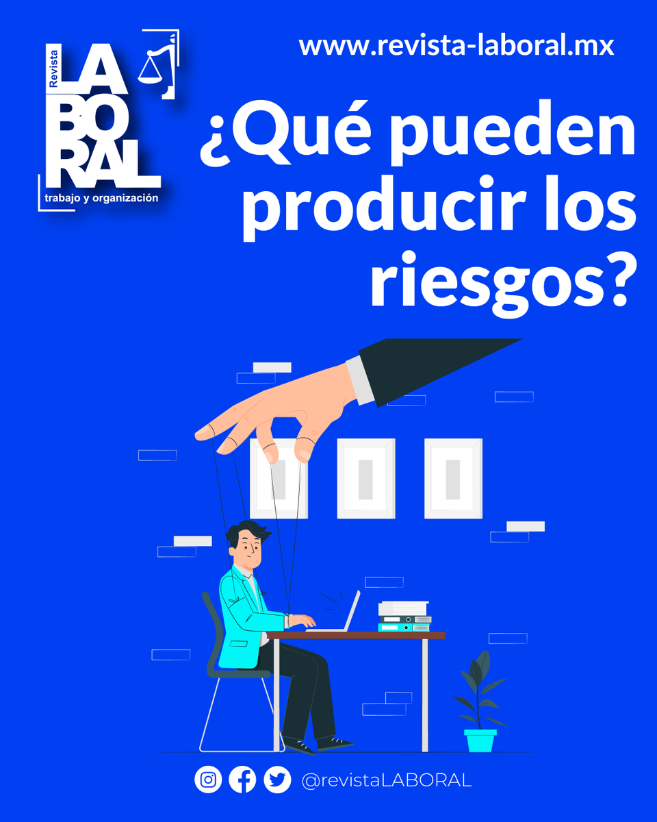 LaboralRevista's tweet photo. ¿Qué pueden producir los riesgos?
#FelizMiercoles #LeyFederaldeTrabajo #Sabiasque #RevistaLaboral #Derecho #Enterate #online https://t.co/8hd7uXdrNj