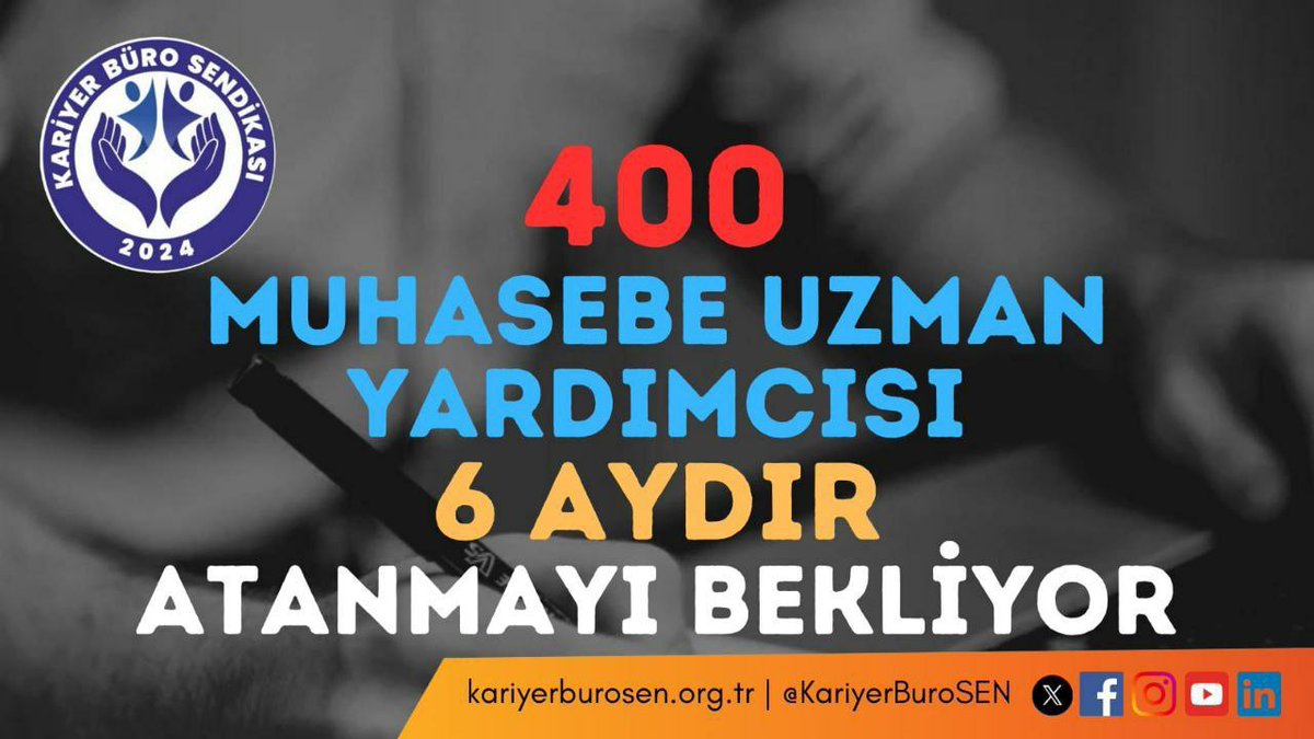 Herkese siz neden başlamadınız  açıklamaktan yorulduk 
Tebligatımızı bekliyoruz

#VergiHaftasıMüjdeVer