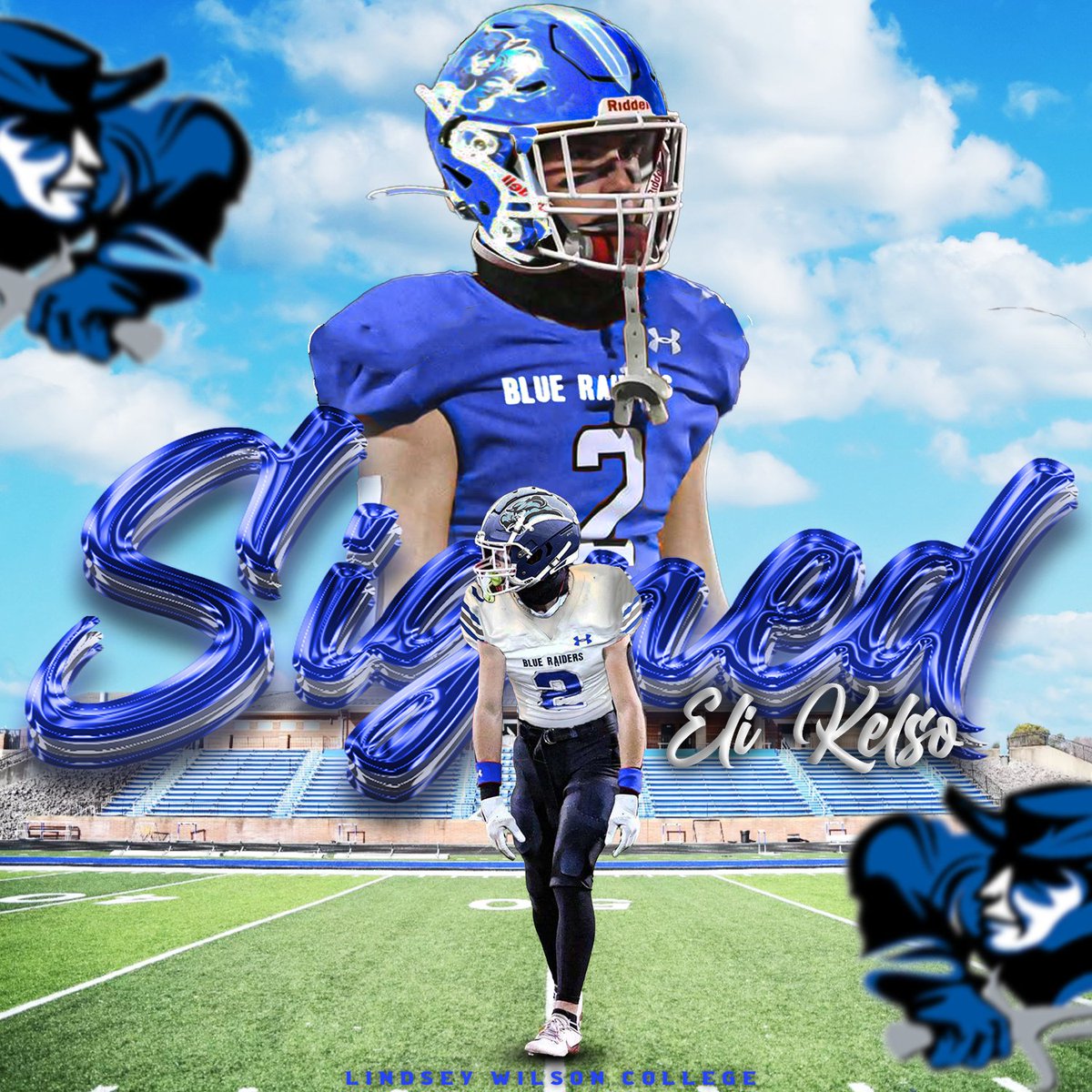 Congratulations, Eli Kelso on signing with Lindsey Wilson to continue your football journey.
#LindseyWilson
#Loudon
#Redskins
#Football
<a href="/ke1sooo/">Eli</a>