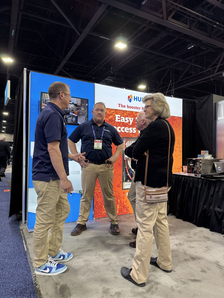 HubbellHeaters's tweet photo. Live from the NAFEM show in Atlanta! Stop by booth 2066 to talk booster heaters how the right equipment keeps dishwashers running at peak performance. https://t.co/G8l1BhhVJP