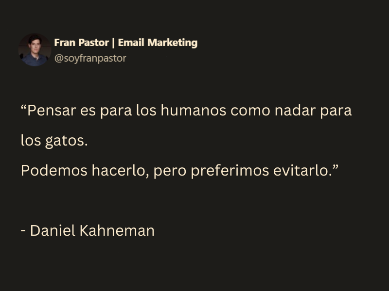 No sé qué tiene enero, pero me hace sentir invencible.

Me lleno de propósitos y, aunque la mayoría se esfuman, algunos se quedan.

No es magia. Es que cuando algo cambia, nuestro cerebro está más dispuesto a cambiar también.

Si vendes algo, usa esto a tu favor.