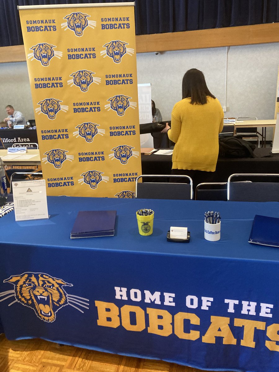 Recruiting future educators at EIU/UIUC today!  Looking for some future Bobcats!!!