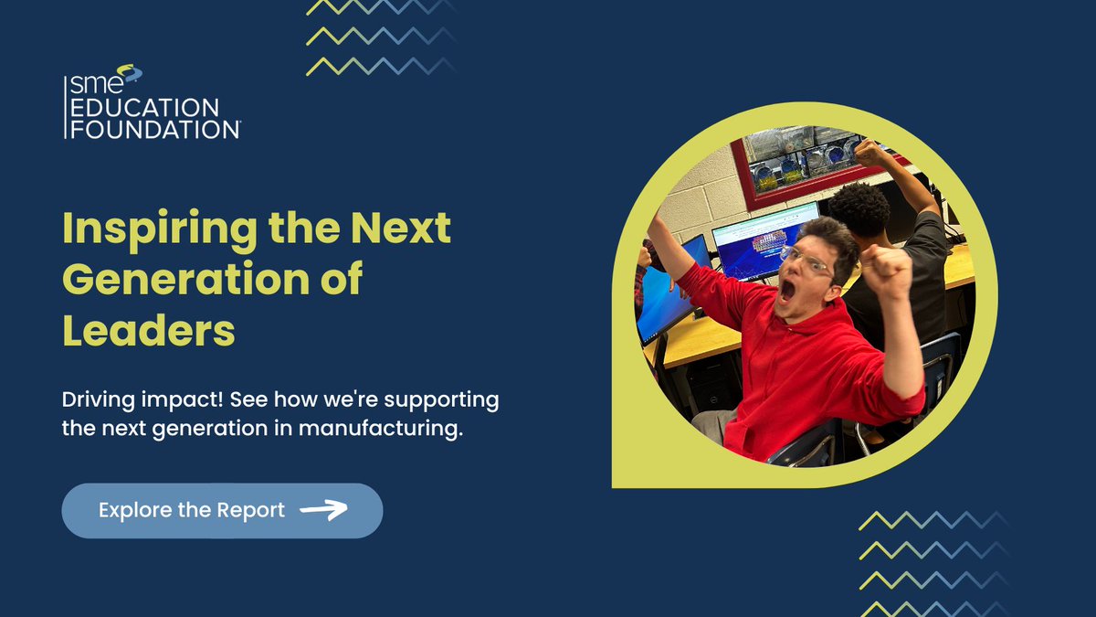 Big things are happening at the SME Education Foundation! 

👉 See what we’ve been up to and how you can be part of the movement! brnw.ch/21wQYsQ

#SMEEducationFoundation #SME #EmpoweringTheNextGeneration #FutureofManufacturing #WorkforceDevelopment