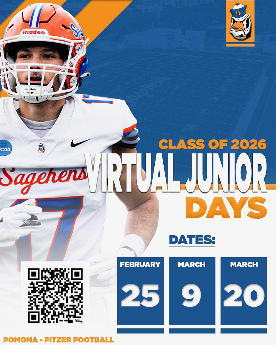 Had a great time last night learning attending Pomona-Pitzer’s virtual junior day. Thanks for the invite. <a href="/tthongmee/">Thomas Thongmee</a> <a href="/Pace_FB/">Pace Academy Football</a>