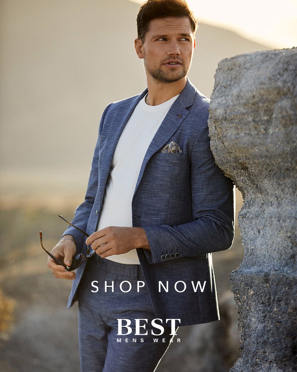 A blazer does not have to be worn with a shirt and tie every time you wear it! Even a simple white T-Shirt can refresh this look.

Learn more about how to style a Blazer for Spring/Summer 2025 in-store and online now: ow.ly/mgif50V6Lvn
