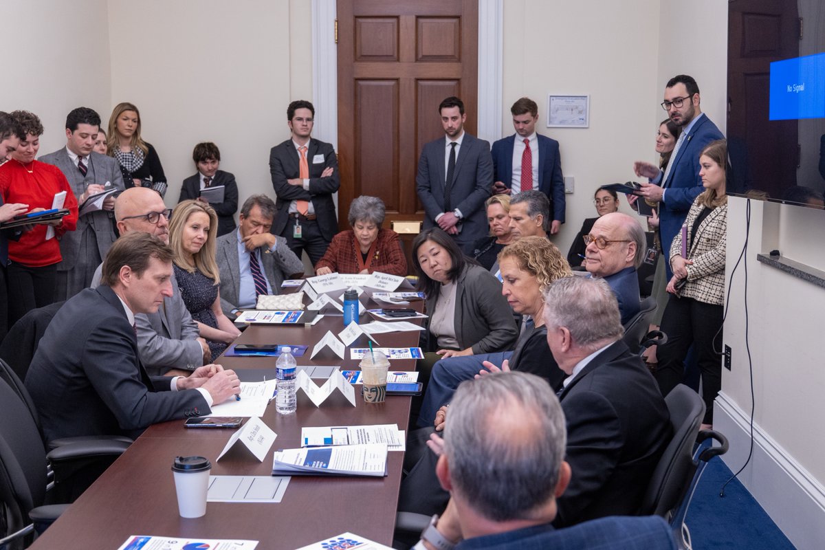 Rep. Dan Goldman (@repdangoldman) on Twitter photo I was proud to host the first <a href="/HouseBTFCA/">Bipartisan Task Force for Combating Antisemitism</a> meeting of this term with @AJCEO Ted Deutsch to discuss the rising threat of antisemitism.
I'm honored to help lead this task force to combat hate, uplift Jewish voices, and protect the Jewish community against increased attacks. I was proud to host the first <a href="/HouseBTFCA/">Bipartisan Task Force for Combating Antisemitism</a> meeting of this term with @AJCEO Ted Deutsch to discuss the rising threat of antisemitism.
I'm honored to help lead this task force to combat hate, uplift Jewish voices, and protect the Jewish community against increased attacks.