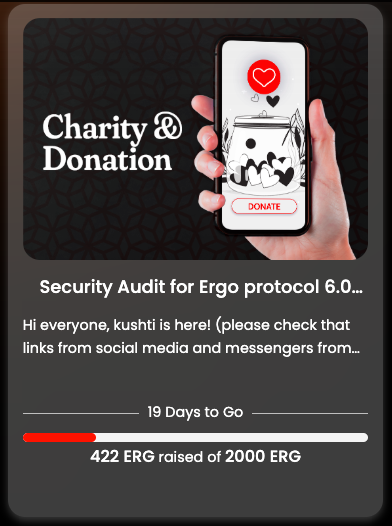 Ergo Raffle: Security Audit for #Ergo protocol 6.0 code🔥 by <a href="/chepurnoy/">Alex Chepurnoy</a> 

▪️ergoraffle.com/raffle/show/85…