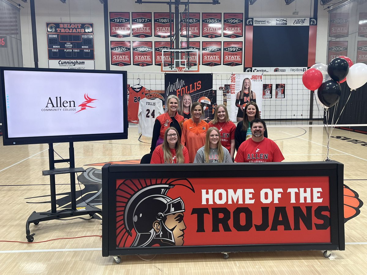 Beloit High School (@beloittrojans) on Twitter photo Congrats Jaidyn on signing to play volleyball at <a href="/AllenRedDevils/">Allen Athletics</a>!! We can’t wait to watch you succeed at the next level! #tpod Congrats Jaidyn on signing to play volleyball at <a href="/AllenRedDevils/">Allen Athletics</a>!! We can’t wait to watch you succeed at the next level! #tpod