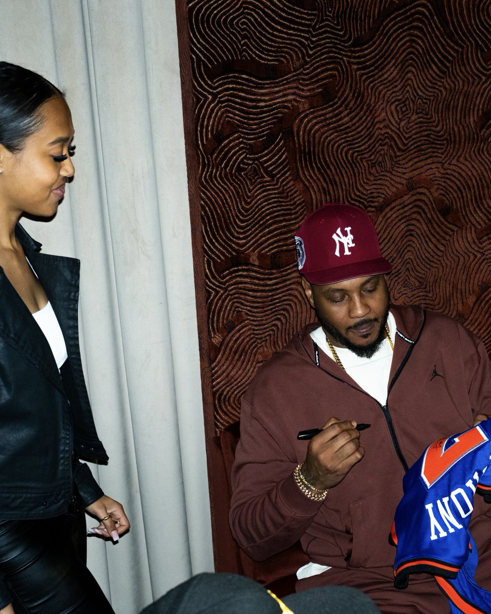 A Special NY Dinner with Melo. 🍷