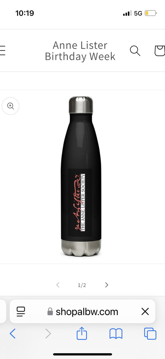 ⚡️🎩 We’ve got SWAG! Thanks to our amazing friends at ALBW &amp; to mark the 4th #AnneLister Soc’y mtg in April, we’re thrilled to offer ALS swag on the site below. A new design for #AnneLister’s birthday &amp; to celebrate her ver. #ProudSpirit! 🎉 Order ahead!

shopalbw.com