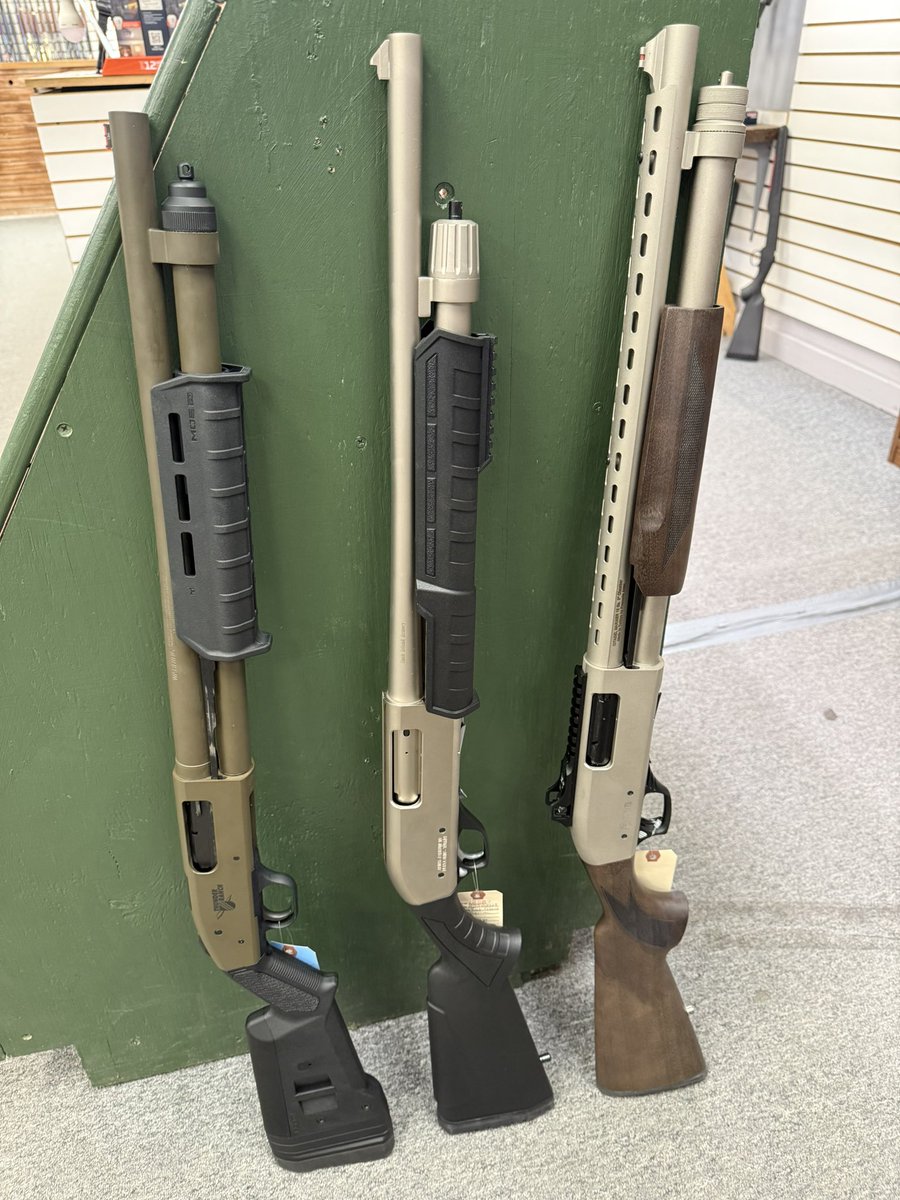 Mossberg 590 Thunder Ranch
12ga used 389.99 (left)
Rock Island Meriva 
12ga new 399.99 (center)
Citadel Mariner
12ga new 279.99 (right)