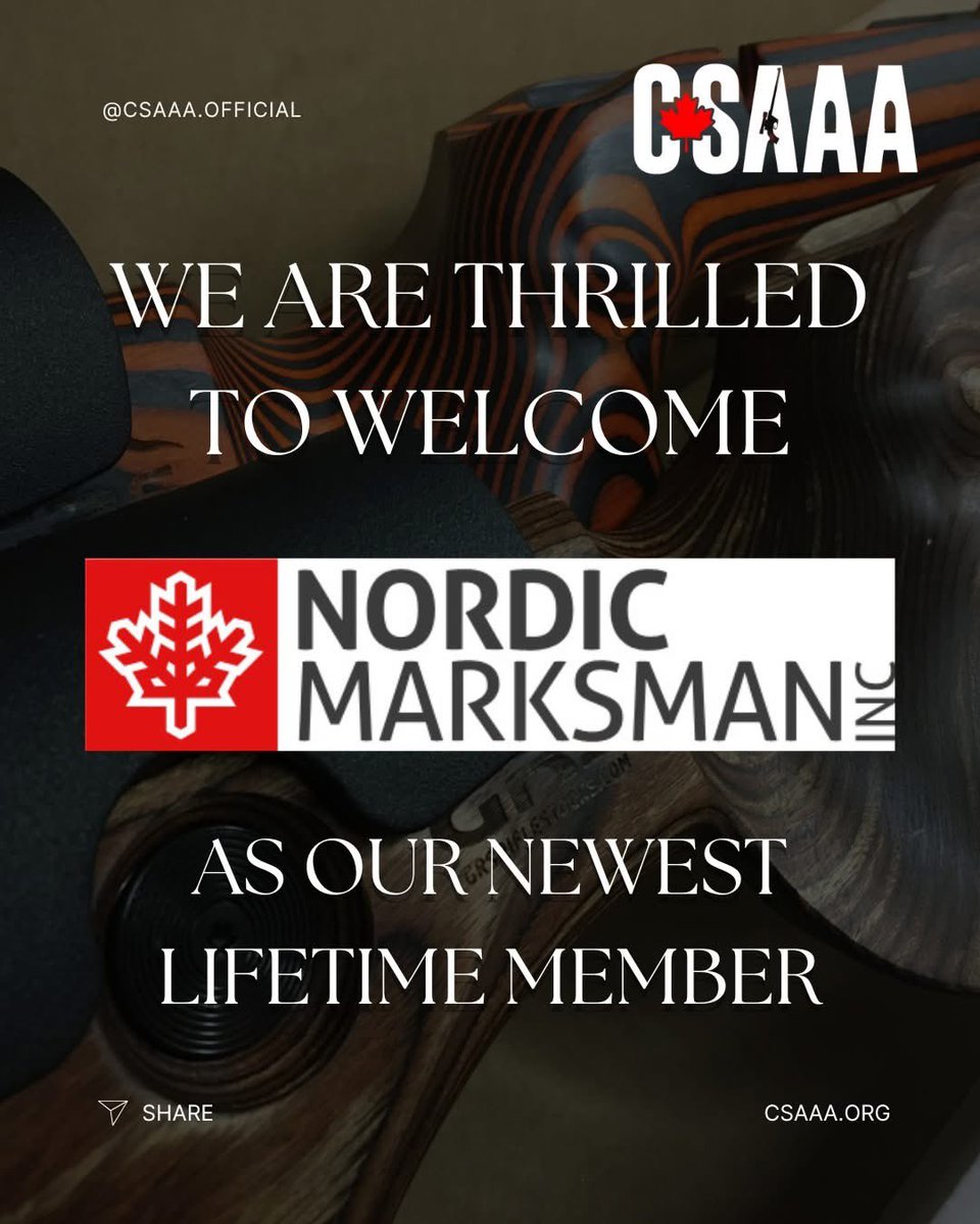 CSAAA is thrilled to welcome 𝑵𝒐𝒓𝒅𝒊𝒄 𝑴𝒂𝒓𝒌𝒔𝒎𝒂𝒏 𝑰𝒏𝒄. as our newest 𝐋𝐢𝐟𝐞𝐭𝐢𝐦𝐞 𝐌𝐞𝐦𝐛𝐞𝐫!

We are honoured to have Nordic Marksman as a part of the CSAAA.