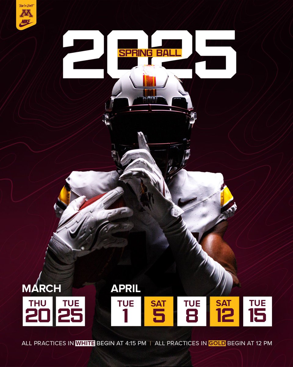 Michael Vander Luitgaren (@mike_vander11) on Twitter photo Extremely excited to make my 1st unofficial visit <a href="/GopherFootball/">Minnesota Football</a> for spring practice on April 12. Thank you <a href="/CoachKOHara/">Keegan O'Hara</a> <a href="/Tanner_Snustead/">Tanner Snustead</a> <a href="/Coach_Fleck/">P.J. Fleck</a> <a href="/CoachHarbaugh/">Greg Harbaugh, Jr.</a>
<a href="/MinnesotaRivals/">Gophers Nation</a> <a href="/Minnesota247/">Gopher Illustrated</a> <a href="/TomLoy247/">Tom Loy</a> <a href="/EDGYTIM/">Timothy “EDGYTIM” OHalloran</a> <a href="/AllenTrieu/">Allen Trieu</a> <a href="/PrepRedzoneIL/">Prep Redzone Illinois</a> <a href="/QBHitList/">QBHitList.com</a> <a href="/mfarrellsports/">Mike Farrell</a> Extremely excited to make my 1st unofficial visit <a href="/GopherFootball/">Minnesota Football</a> for spring practice on April 12. Thank you <a href="/CoachKOHara/">Keegan O'Hara</a> <a href="/Tanner_Snustead/">Tanner Snustead</a> <a href="/Coach_Fleck/">P.J. Fleck</a> <a href="/CoachHarbaugh/">Greg Harbaugh, Jr.</a>
<a href="/MinnesotaRivals/">Gophers Nation</a> <a href="/Minnesota247/">Gopher Illustrated</a> <a href="/TomLoy247/">Tom Loy</a> <a href="/EDGYTIM/">Timothy “EDGYTIM” OHalloran</a> <a href="/AllenTrieu/">Allen Trieu</a> <a href="/PrepRedzoneIL/">Prep Redzone Illinois</a> <a href="/QBHitList/">QBHitList.com</a> <a href="/mfarrellsports/">Mike Farrell</a>