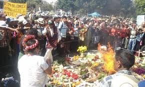 En el Dia Nacional de la Dignidad de las Victimas del Conflicto Armado Interno rendimos homenaje a las victimas masacradas, desaparecidas y recordamos a los desplazados.  Cada victima es importante y merece juticia.  #GuatemalaNuncaMas