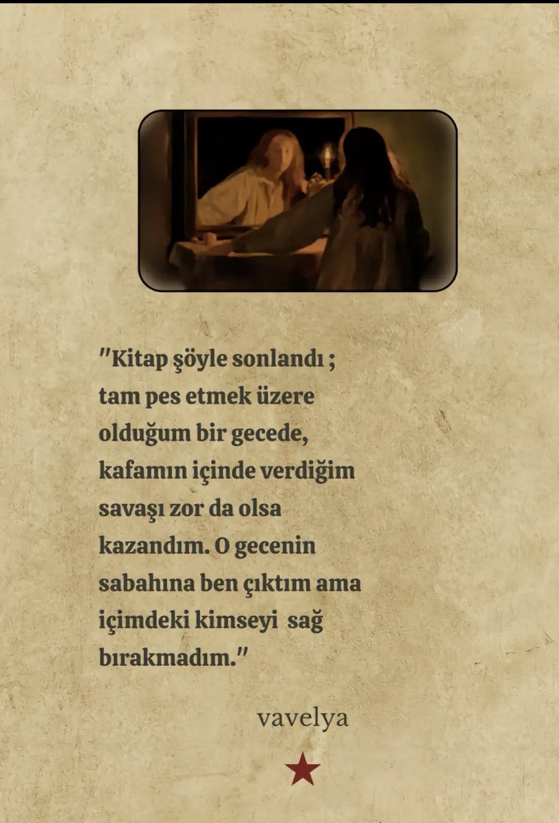 Bu akşamda böyle..