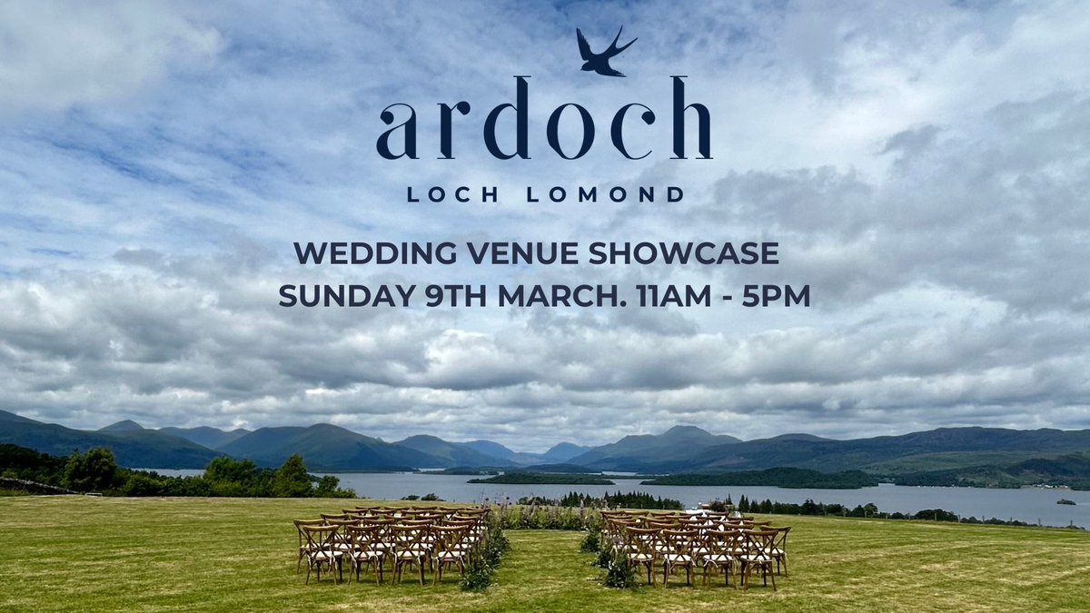 Love Loch Lomond (@lovelochlomond) on Twitter photo Recently engaged? Planning your big day? Can't find the perfect venue?
Come to <a href="/Ardochscotland/">Ardoch Loch Lomond</a> on Sun, 9th March, for a day of wedding inspiration & planning. Raffle prizes & tickets on sale on the day. All proceeds from the raffle to <a href="/supportCHAS/">Children's Hospices Across Scotland</a>
fb.me/e/4C2BaPqC2 Recently engaged? Planning your big day? Can't find the perfect venue?
Come to <a href="/Ardochscotland/">Ardoch Loch Lomond</a> on Sun, 9th March, for a day of wedding inspiration & planning. Raffle prizes & tickets on sale on the day. All proceeds from the raffle to <a href="/supportCHAS/">Children's Hospices Across Scotland</a>
fb.me/e/4C2BaPqC2