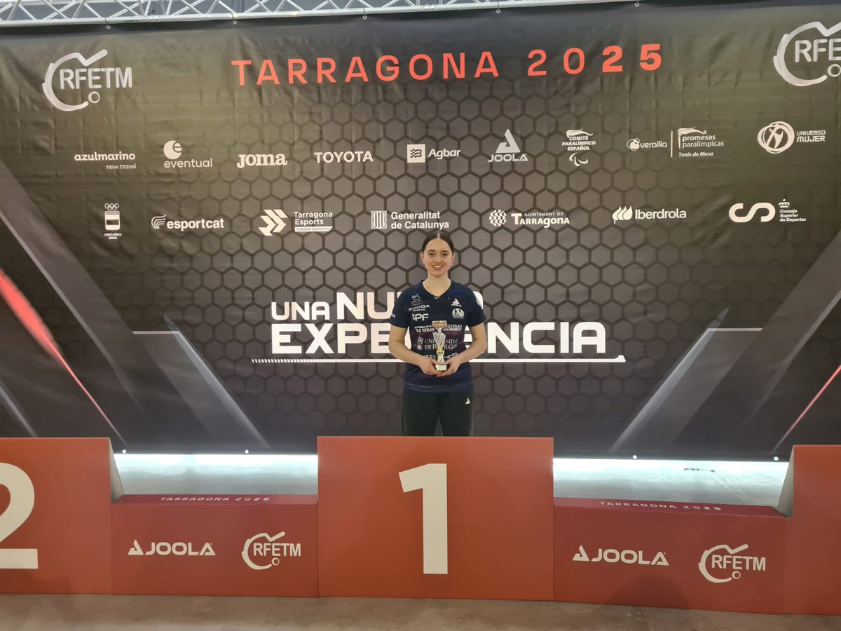 María, se cuelga dos oros y un bronce, Daniel, un oro y dos bronces, en el Nacional absoluto y María Méndez bronce en el Torneo Estatal en la categoría cadete
#AFEDECYL #teamcyl #tenisdemesa #Burgos #Somos200mil #deportefederado

afedecyl.com/2025/02/los-bu…