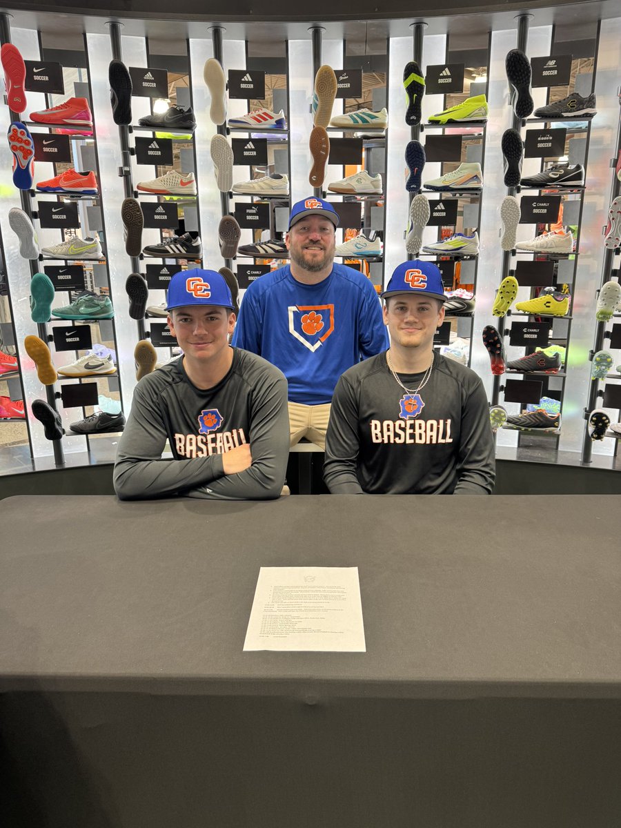 ⚾️ Baseball Media Day
🐾 Coach Adam Ellison, Senior Dylan Ford, Junior Caden Idles
📍Dick’s House of Sport