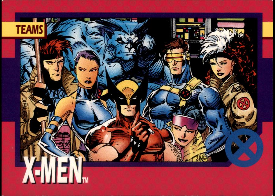 ClassicXMen's tweet photo. 1992 X-Men Series I #72 — X-Men Blue Team https://t.co/jwG2dp2pr4