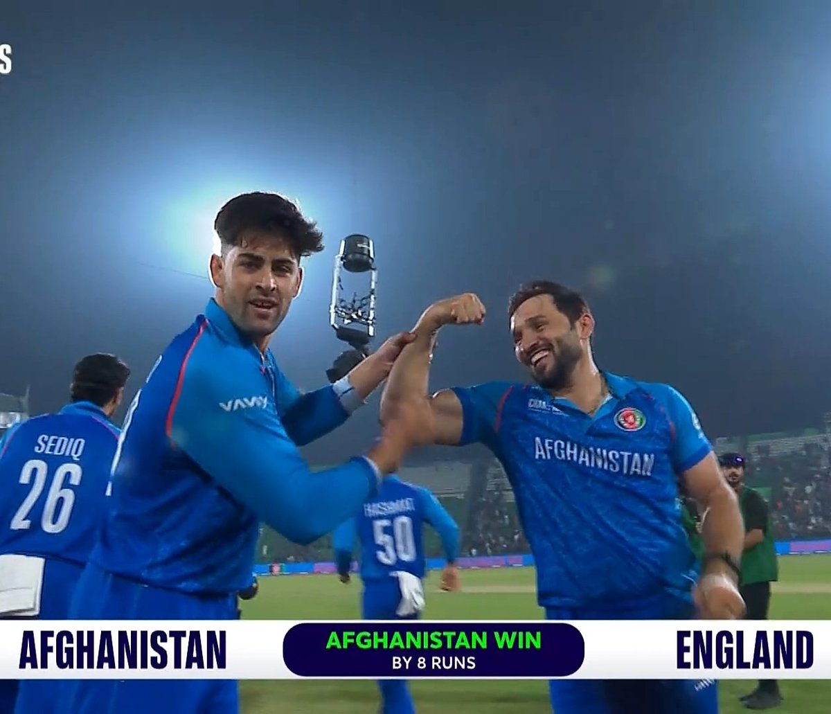 Afghanistan 🇦🇫 fans deserves this victory as they are the most passionate &amp; humble cricket fans around the world 💯 #AFGvENG