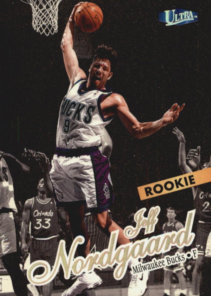 iJustify's tweet image. 97-98 Ultra was another fun set. Here is Dawson Minnesota’s own and part of the 1996 NBA Draft class! (which was arguably the greatest class ever) is @norgy33. #Minnesota #Basketball #Legends