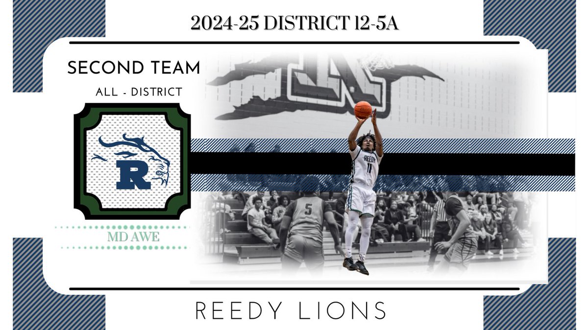 Reedy Basketball (@reedybasketball) on Twitter photo Congrats @MdKAwe11 on your Second Team All-District selection for District 12-5A #CHUTES #family #rhsroar
@reedylions @reedybooster <a href="/lanceboxell/">Lance Boxell</a> @mrcoachwalker <a href="/BrandonCowart/">Brandon Cowart</a> Congrats @MdKAwe11 on your Second Team All-District selection for District 12-5A #CHUTES #family #rhsroar
@reedylions @reedybooster <a href="/lanceboxell/">Lance Boxell</a> @mrcoachwalker <a href="/BrandonCowart/">Brandon Cowart</a>