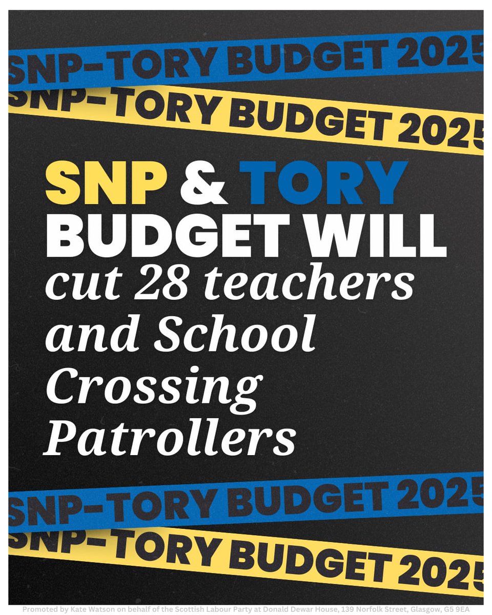 BREAKING: SNP &amp; Tory Budget = Bad for North Ayrshire's Children