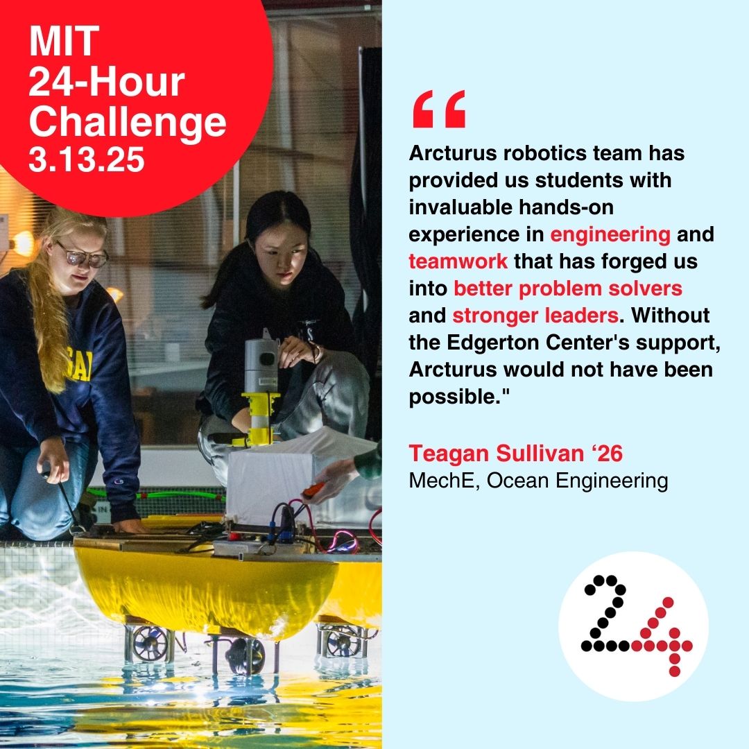 MIT Edgerton Center (@mitedgerton) on Twitter photo Join the Edgerton Center Challenge on March 13! If 250 donors make a gift — of any amount — to the Edgerton Center during the MIT 24-Hour Challenge, the Harvey Family - Mark P ’18, Diane P ’18, Will ’18, Lauren, and Zach, will give $35,000.
#aroundMIT #mit24 <a href="/MIT_alumni/">MIT Alumni</a> Join the Edgerton Center Challenge on March 13! If 250 donors make a gift — of any amount — to the Edgerton Center during the MIT 24-Hour Challenge, the Harvey Family - Mark P ’18, Diane P ’18, Will ’18, Lauren, and Zach, will give $35,000.
#aroundMIT #mit24 <a href="/MIT_alumni/">MIT Alumni</a>