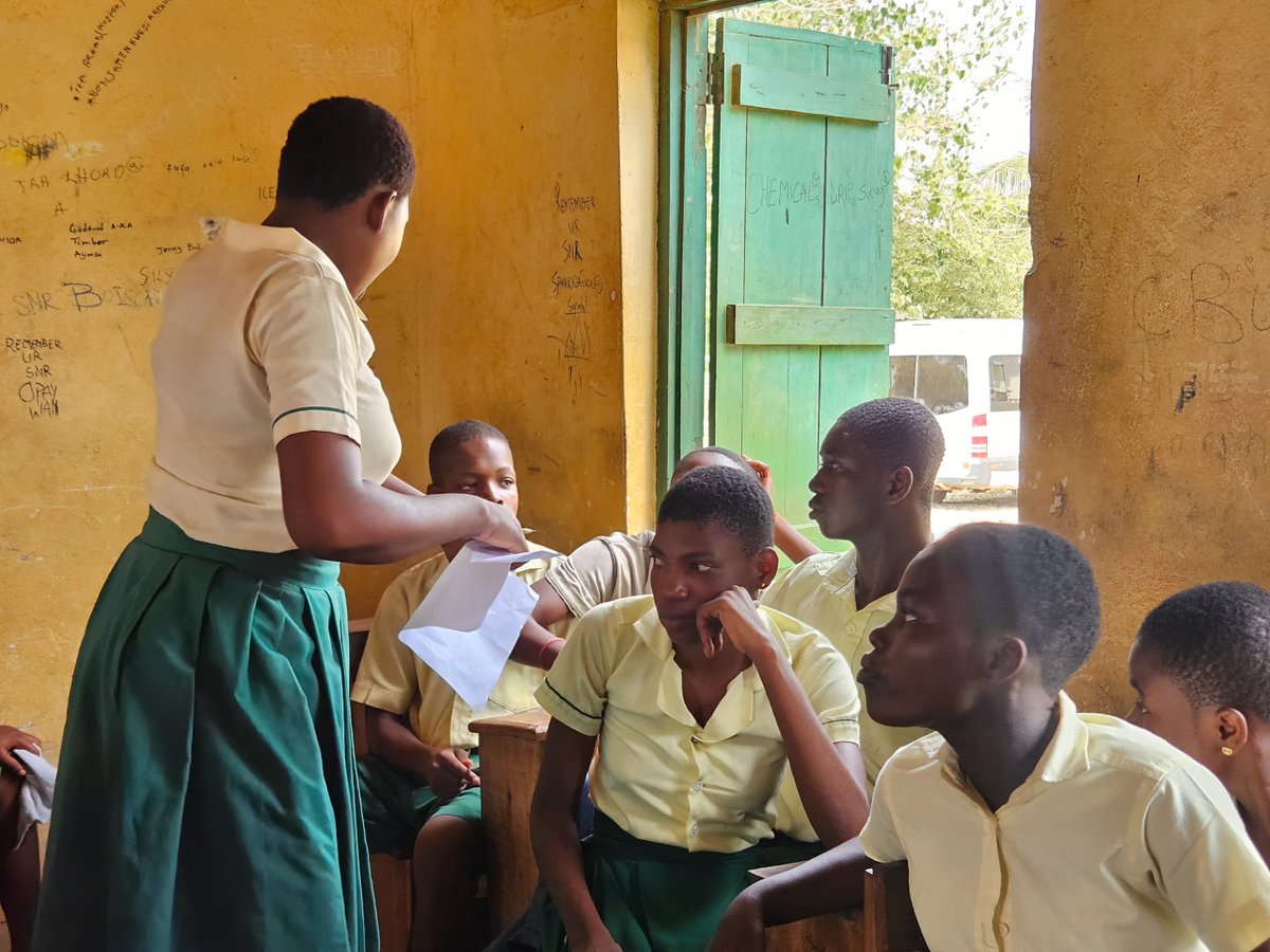 giveeduu's tweet photo. We have officially launched the Better Me Program in Imam Khomeni Basic School, Cape Coast , Central Region 🎉💙 
You can support our projects by sending your donations to:
Merchant ID: 567263
Number: 0530508058
Name: Global Innovative Vocational Education LBG 
#giveeduu https://t.co/b5Ri4DllZe