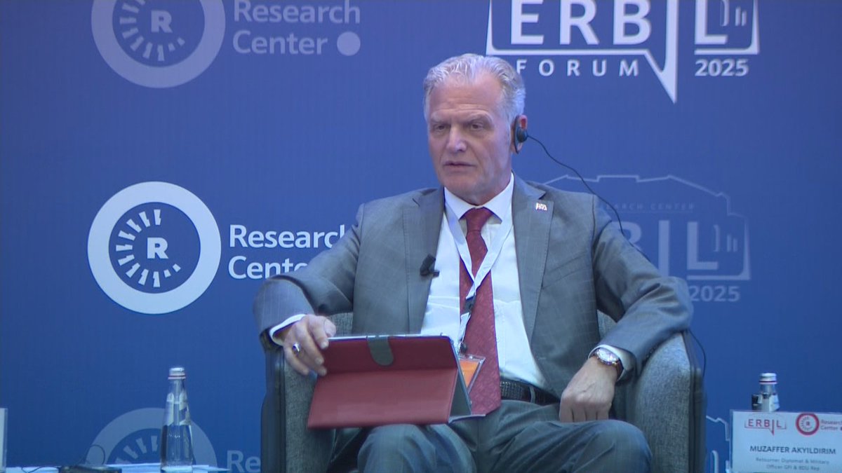 RudawEnglish's tweet image. “Turkey’s development is directly related to the region’s development,” Akyildirim said. “If we invest and develop together, we will win together.”
#ErbilForum25