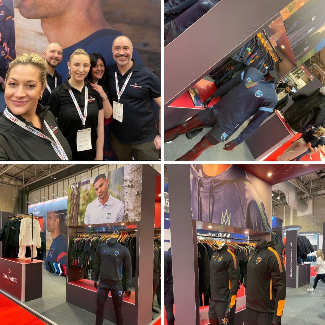 We all had an amazing 3 days @Printwear &amp; Promotion LIVE! 🎉 

Here are some snapshots for you to enjoy! 📸 

If you missed us or need any further information, don't hesitate to get in touch with us here > marketing@chadwickteamwear.co.uk

#P&amp;P #LIVE #TeamChadwick