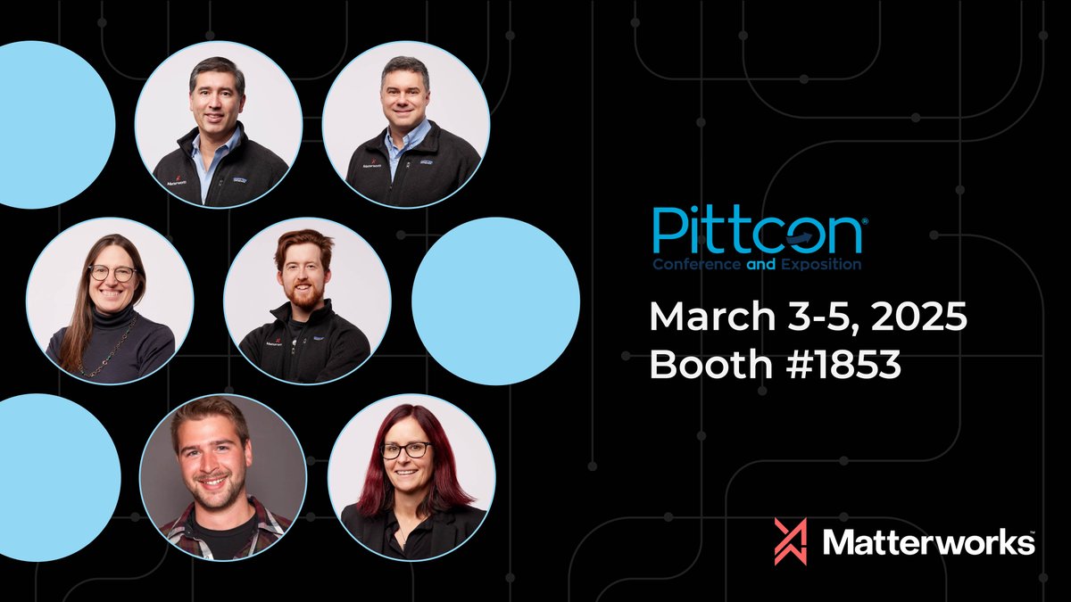 matterworks_bio's tweet image. The @matterworks_bio team is looking forward to #Pittcon2025 next week!
hubs.la/Q0355bdf0