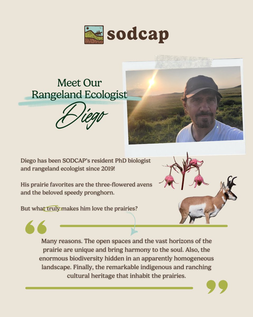 Get to know our team - we love having them onboard and are grateful for all of the incredible work they do for our prairies!