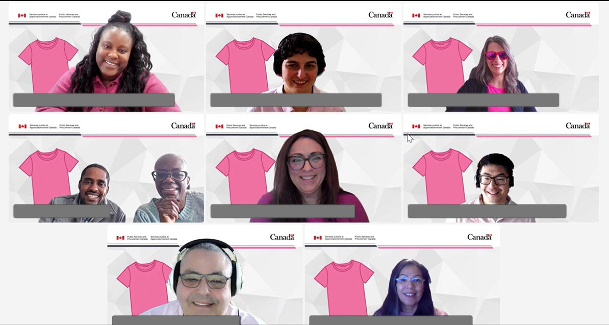 SM_SPAC's tweet photo. À @SPAC_PSPC, nous sommes fiers de soutenir la #JournéeDuChandailRose, car nous nous sommes engagés à créer un milieu de travail où règnent respect et gentillesse. Soyons solidaires et ayons une influence positive et durable en faveur de la diversité. #ContreLintimidation https://t.co/lL8i6b0QG8