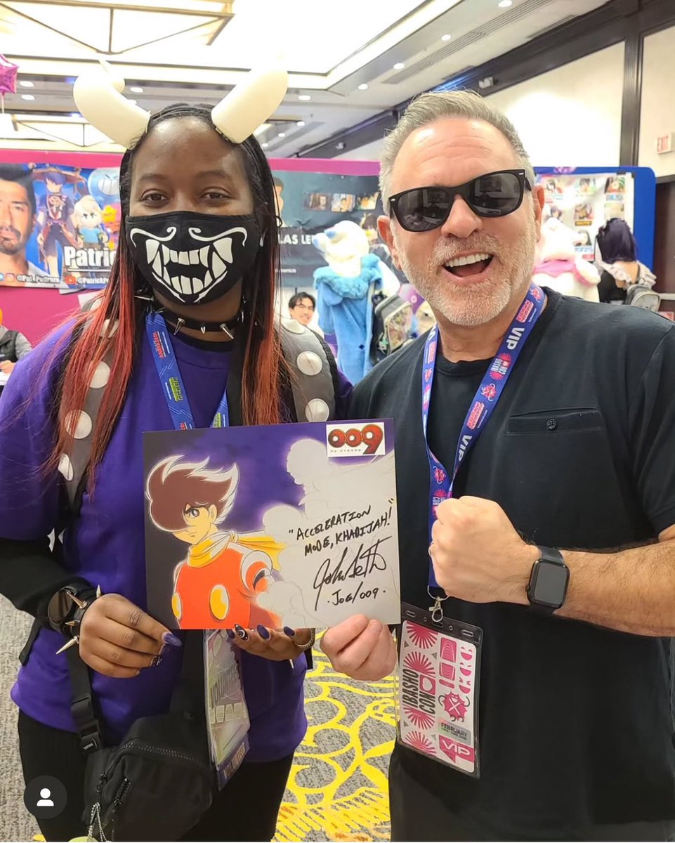 Thank you to all the fans who came out to see me in Raleigh NC last weekend and to @ibashocon for having me as a guest. We all had a blast! #voiceactor #digimon #akira #anime