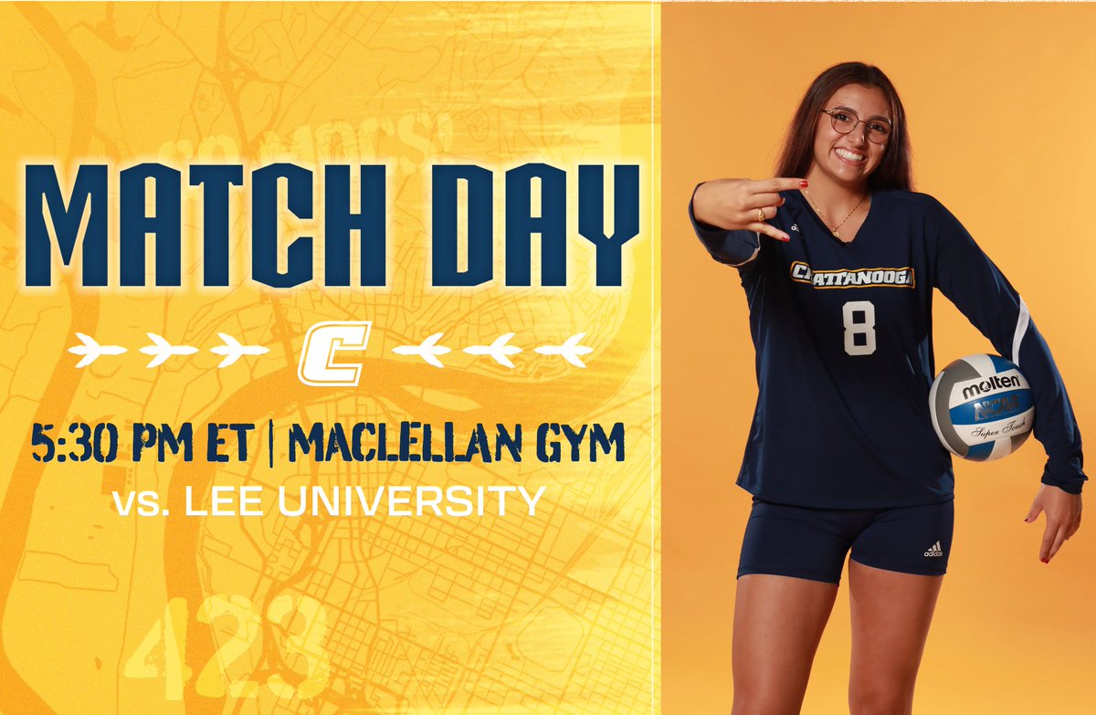 Have any plans this evening? Well you do now!

Stop by the Mac for a little spring volleyball action and get your first look at the 2025 squad! #GoMocs

🆚 Lee University
🕑 5:30 pm ET
📍 Maclellan Gymnasium