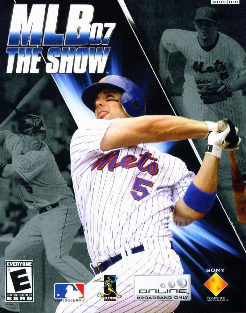 NYMhistory's tweet image. 2/26/2007 MLB 07: The Show is released with David Wright on the cover.