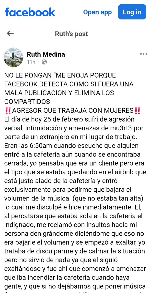 pwrettis_z's tweet photo. Se dice activista y actúa así... ❗JOAN SERRA MONTAGUT❗
al parecer ya borró su cuenta de Facebook (porq ya no aparece) y se dice activista que ha trabajado con mujeres y niños y exige "respeto" porq el es una persona que ¿lucha por mejorar este mundo? ¿seguro? https://t.co/1mPcZ2e3lp