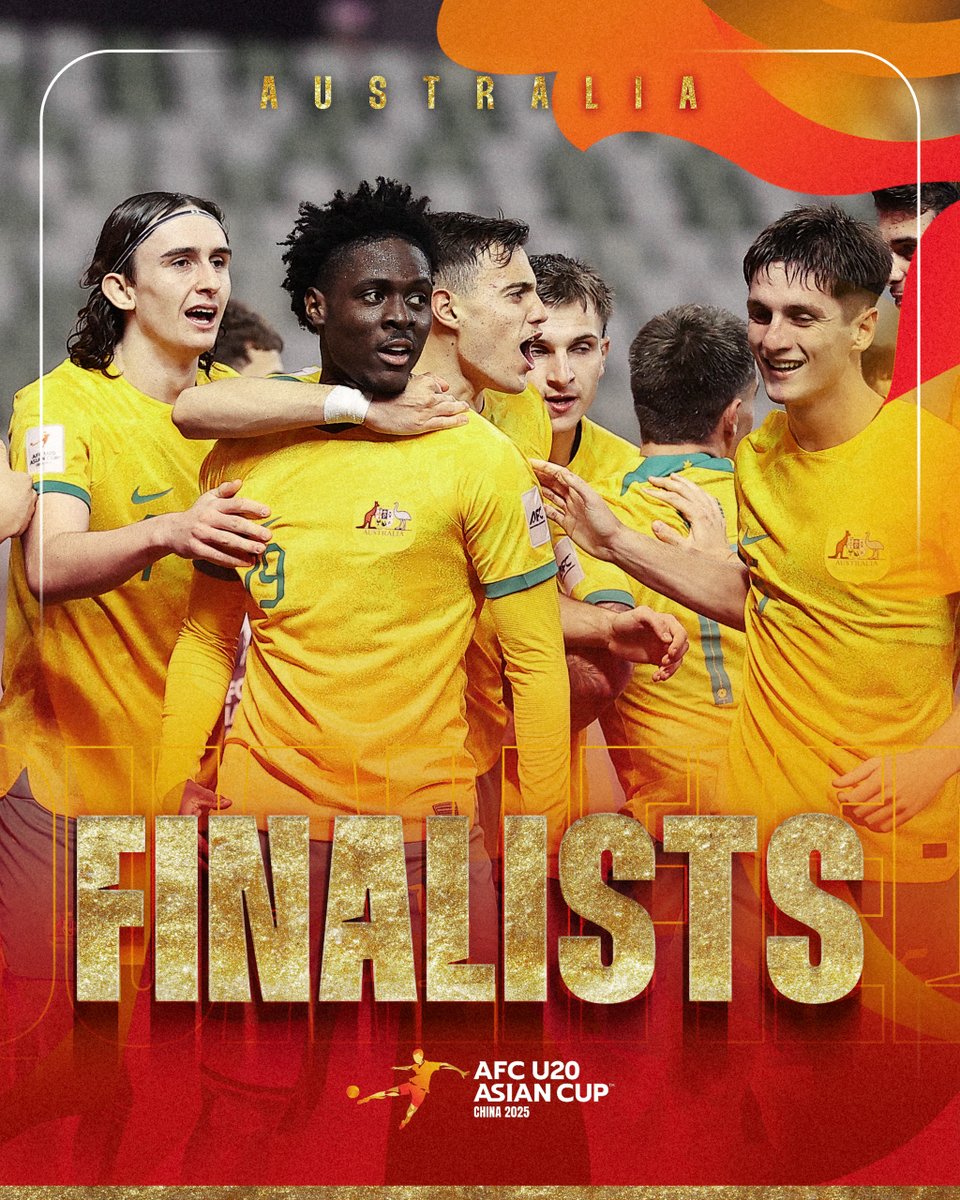 ✨ 𝙁𝙄𝙉𝘼𝙇𝙄𝙎𝙏𝙎 ✨

History beckons as🇦🇺 Australia take a monumental leap towards #AFCU20 glory!