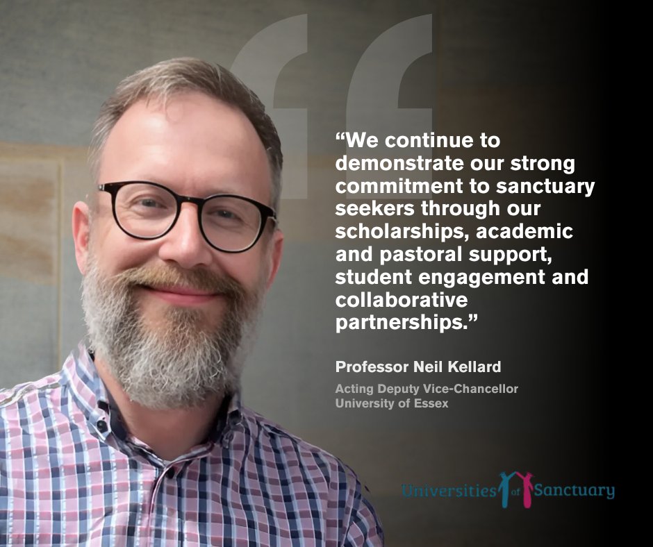 University of Essex (@uni_of_essex) on Twitter photo We're proud to have our University of Sanctuary status renewed by national charity <a href="/CityofSanctuary/">City of Sanctuary UK 🧡</a>.
This reaffirms our commitment to making Essex a welcoming, safe, and inclusive place for refugees and asylum seekers.
brnw.ch/21wQXRQ
<a href="/UniofSanctuary/">Universities of Sanctuary</a>. We're proud to have our University of Sanctuary status renewed by national charity <a href="/CityofSanctuary/">City of Sanctuary UK 🧡</a>.
This reaffirms our commitment to making Essex a welcoming, safe, and inclusive place for refugees and asylum seekers.
brnw.ch/21wQXRQ
<a href="/UniofSanctuary/">Universities of Sanctuary</a>.